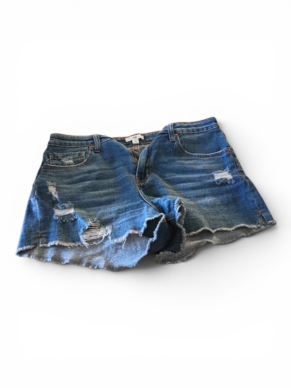 BP Distressed Denim Jean Shorts - Blue